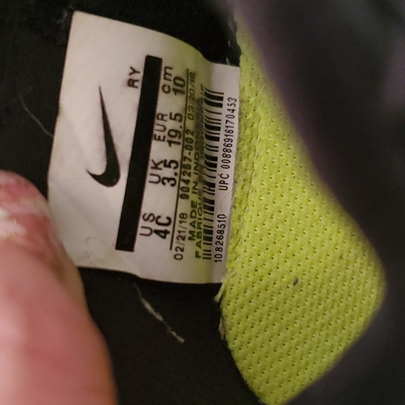 Reduced! Nike Free Run toddler sneakers 👟 - Picture 7 of 8